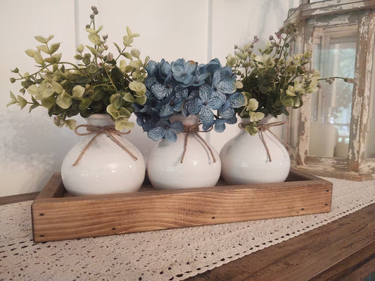 Rustic centerpiece, Farmhouse table decor, boho home decor, farmhouse kitchen, French country, wedding party centerpiece, boho wedding decor
